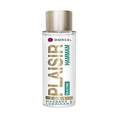 Rimba Dorcel Plaisir Hammam 2-in-1 Olio per massaggi & Silikon Lubrificante Trasparente 100 ml Rimba Dorcel Plaisir Hammam 2-in-1 Olio per massaggi & Silikon Lubrificante Trasparente 100 ml