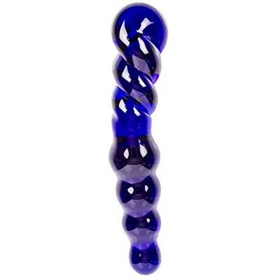Glassvibrations LIMITED EDITION Dildo di vetro Blaue Liebe Glassvibrations LIMITED EDITION Dildo di vetro Blaue Liebe
