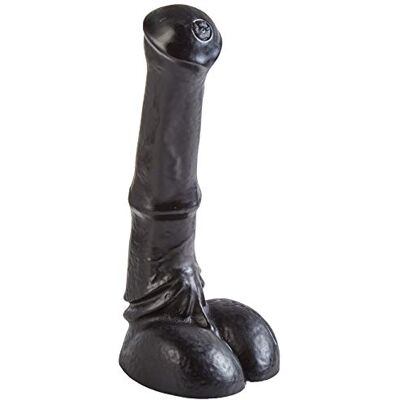 Mister B Dildo animale (cavallo Frisone), circa 33 x 5,6 cm, nero, riproduzione realistica Mister B Dildo animale (cavallo Frisone), circa 33 x 5,6 cm, nero, riproduzione realistica