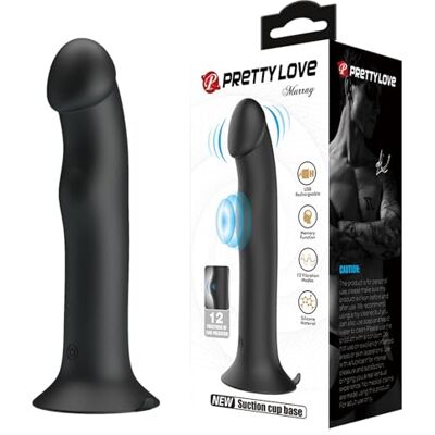 Pretty Love MURRAY VIBRATOR AND STIMULATOR BLACK Pretty Love MURRAY VIBRATOR AND STIMULATOR BLACK