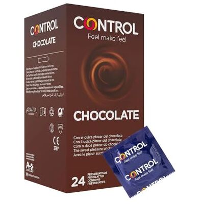 CONTROL Chocolate Preservativi Aromatizzati al Cioccolato 24 Profilattici CONTROL Chocolate Preservativi Aromatizzati al Cioccolato 24 Profilattici