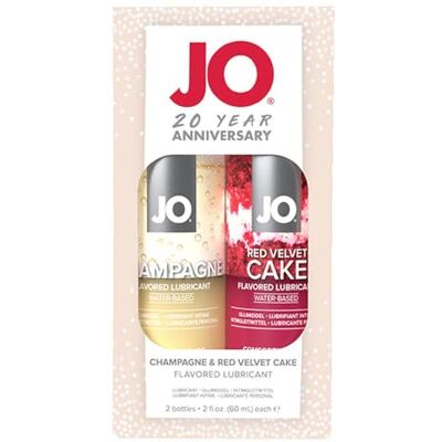 JO System 20 Year Anniversary Gift Set Champagne & Red Velvet Cake 60 m JO System 20 Year Anniversary Gift Set Champagne & Red Velvet Cake 60 m