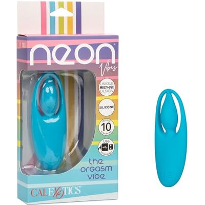 CalExotics Neon® Vibes The O Vibe – Silicone Rechargeable Finger Panty Teaser Vibrator Travel Sized Adult Sex Toys for Women – Teal CalExotics Neon® Vibes The O Vibe – Silicone Rechargeable Finger Panty Teaser Vibrator Travel Sized Adult Sex Toys for Women – Teal