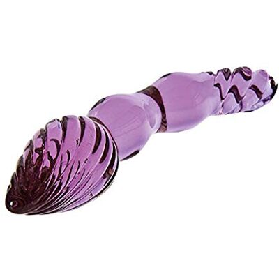 Glassvibrations Dildo di vetro Lila Geheimnis Glassvibrations Dildo di vetro Lila Geheimnis