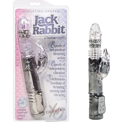 CalExotics THRUSTING ORGASM BUNNY VIBES BLACK CalExotics THRUSTING ORGASM BUNNY VIBES BLACK