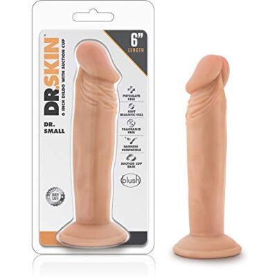 Blush Novelties Blush Dr. Skin Dr Small Dildo Vanilla 17 cm Blush Novelties Blush Dr. Skin Dr Small Dildo Vanilla 17 cm