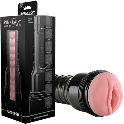 FLESHLIGHT Pink Lady Mini Lotus Masturbatore SuperSkin, giocattolo del sesso estremamente realistico FLESHLIGHT Pink Lady Mini Lotus Masturbatore SuperSkin, giocattolo del sesso estremamente realistico