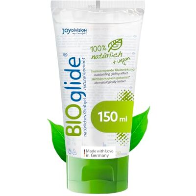 JOYDIVISION Original Bioglide neutro 150 ml Prodotto per l'idratazione e la cura 100% naturale e vegano Gel a base d'acqua Come un lubrificante Compatibile con preservativi in lattice JOYDIVISION Original Bioglide neutro 150 ml Prodotto per l'idratazione e la cura 100% naturale e vegano Gel a base d'acqua Come un lubrificante Compatibile con preservativi in lattice