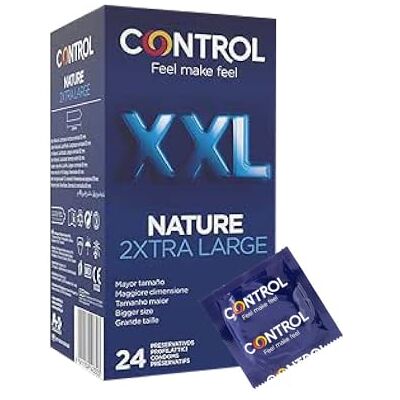 CONTROL Preservativi taglia double extra large 24 profilattici CONTROL Preservativi taglia double extra large 24 profilattici