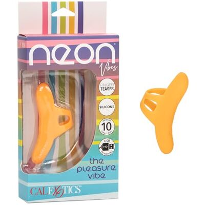 CalExotics THE PLEASURE VIBE DEDAL NARANJA CalExotics THE PLEASURE VIBE DEDAL NARANJA