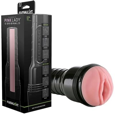 FLESHLIGHT Pink Lady Original Masturbatore SuperSkin, giocattolo del sesso estremamente realistico FLESHLIGHT Pink Lady Original Masturbatore SuperSkin, giocattolo del sesso estremamente realistico