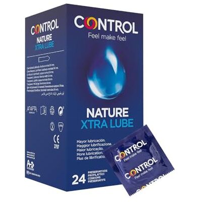 CONTROL Nature Xtra Lube Preservativi Extra Lubrificati 24 Profilattici CONTROL Nature Xtra Lube Preservativi Extra Lubrificati 24 Profilattici