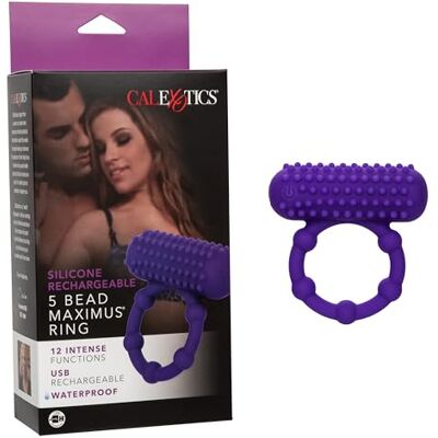 CalExotics 5 BEAD MAXIMUS RING MORADO CalExotics 5 BEAD MAXIMUS RING MORADO
