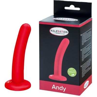 Malesation Andy Dildo Rosso Malesation Andy Dildo Rosso