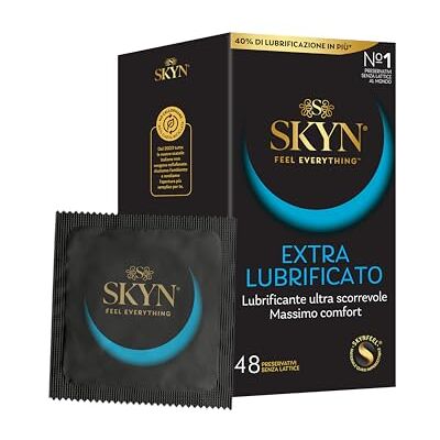 SKYN Elite Extra Lub Preservativi Ultrasottili Extra Lubrificati Senza Lattice in Poliisoprene 48 Profilattici SKYN Elite Extra Lub Preservativi Ultrasottili Extra Lubrificati Senza Lattice in Poliisoprene 48 Profilattici