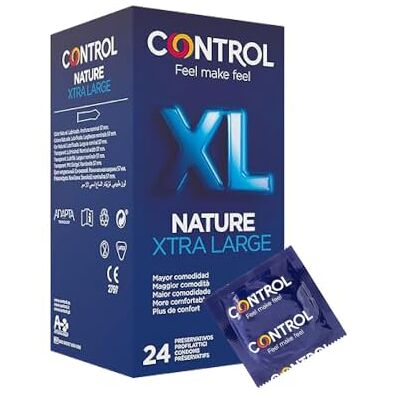 CONTROL Nature Xl Preservativi Extra Large 24 Profilattici CONTROL Nature Xl Preservativi Extra Large 24 Profilattici