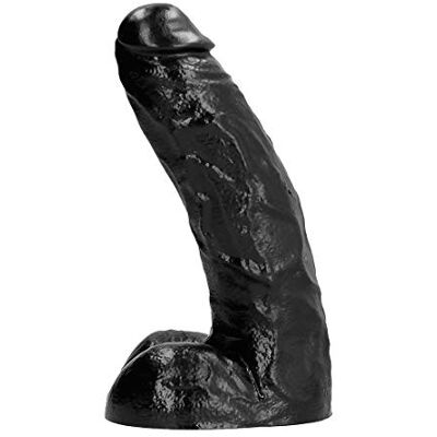All Black Fallo Realistico Con Testicoli 25,5 X 6,5 cm. All Black Fallo Realistico Con Testicoli 25,5 X 6,5 cm.