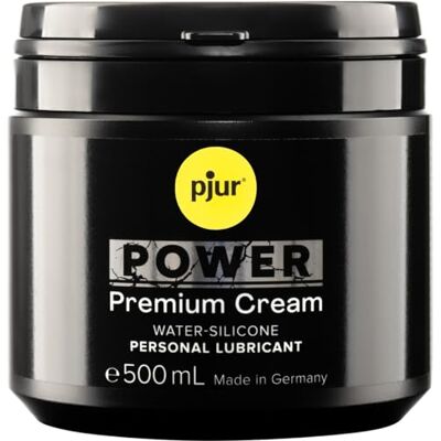 pjur POWER Gel lubrificante per fisting, formula cremosa per sesso intenso adatto per sex toy grandi e dildo (500ml) pjur POWER Gel lubrificante per fisting, formula cremosa per sesso intenso adatto per sex toy grandi e dildo (500ml)