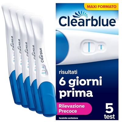 Clearblue Test di gravidanza Precoce, 5 Clearblue Test di gravidanza Precoce, 5