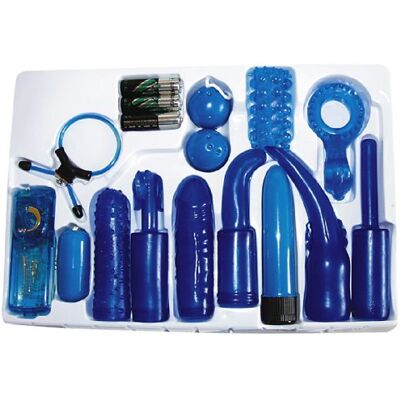 Orion Blue Fantasy 556068 Pleasure Blu Set di 12 pezzi Orion Blue Fantasy 556068 Pleasure Blu Set di 12 pezzi