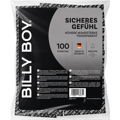 Billy Boy Preservativi Un sacco di Sensazioni 100 unità Billy Boy Preservativi Un sacco di Sensazioni 100 unità