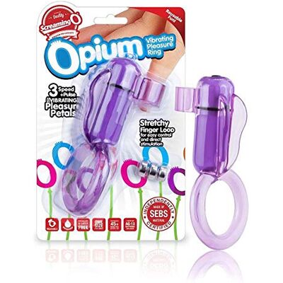 Screaming O OPIUM ANILLO VIBRADOR DEDAL LILA Screaming O OPIUM ANILLO VIBRADOR DEDAL LILA