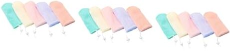 minkissy 15 pezzi sacchetto di sapone a rete per sapone colorato sacchetto di sapone portatile sacchetto di luffa sacchetto di spugna di cotone sacchetti di sapone esfoliante sacchetto di sapone