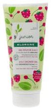 Klorane Junior Bath Gel Hair&Body Raspberry 200 Ml