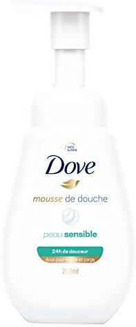 Dove Gel Doccia/schiuma pelle sensibile 200 ml – Set di 3