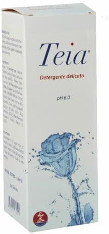 Generico TEIA detergente corpo 250 ml Detergente delicato per l'igiene quotidiana della pelle, del viso e delle parti sensibili del corpo