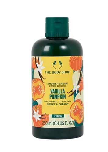The Body Shop Vanilla Pumpkin Shower Cream For Normal to Dry Skin (Sweet & Cream), 250 ml