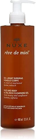 Nuxe Rêve De Miel Gel Lavant Surgras Visage Et Corps 400 Ml