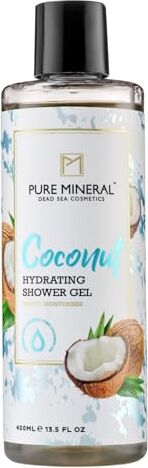 Pure Mineral Gel Doccia alla Noce di Cocco Idratazione Esotica e Revitalizzante Per Tutti i Tipi di Pelle Senza siliconi, solfati, parabeni 400ml