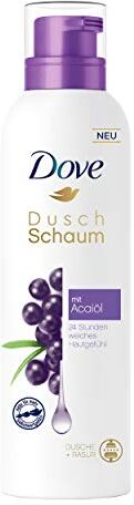 Dove Schiuma doccia Acaiöl, confezione da 6 (6 x 200 ml)