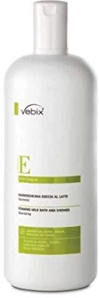 Generico Vebix Bagnoschiuma Doccia Al Latte Nutriente 1000 ml