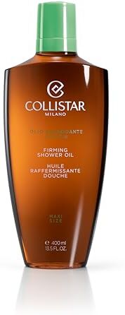 Collistar Olio Rassodante Doccia, Bagnoschiuma Corpo delicato ad azione rassodante e idratante per una pelle effetto seta, Ottimo su pelli sensibili e secche, 400 ml