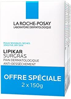 La Roche-Posay LIPIKAR PAIN SURGRAS 150G LOT DE 2