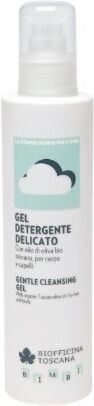 Biofficina Toscana Gel detergente delicato per corpo e capelli indicato per bambini e adulti con pelle delicata,BIOLOGICO