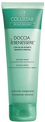 Collistar Doccia di Benessere, Crema Doccia, Deterge dolcemente lasciando la pelle morbida, idratata e piacevolmente profumata, Per tutti i tipi di pelle, 250ml