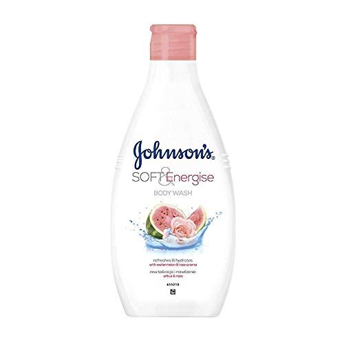 Johnson & Johnson JOHNSON'S Gel Douche Soft and Energise Rafraichit et Hydrate Pastèque et rose 400ml
