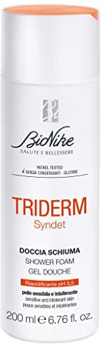 Bionike Triderm Doccia Schiuma pH 3.5 Detergente Corpo Uso Frequente, 200ml