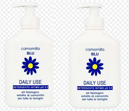 Generic 2 X Camomilla Blu DAILY USE detergente intimo uso quotidiano pH 5,5 300ml