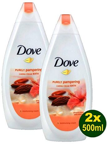 Dove Purely pampe Ring Almond Cream with Hibiscus Body Wash 2 X 500 ML (1000Ml)