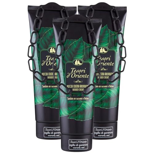 Generic Tesori D'Oriente Doccia Crema Aromatica al Sandalo del Kashmir e Vetiver 250ml (3 Doccia Crema)