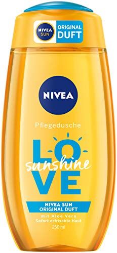 Nivea Cura doccia, Original Profumo Sun, Bottiglia, Welcome Sunshine, confezione da (6 X 250 ML)