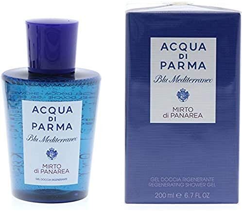 Acqua Di Parma Blu Mediterraneo Gel Doccia Mirto di Panarea, Rigenerante 200ml