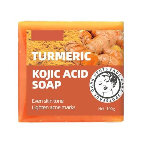 WATERBELINE Kojic Acids Brightening Soap Black Spot Remover Cleanser Riduce al minimo le lentiggini viso sapone per il corpo