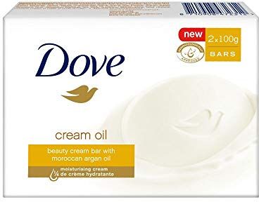 Dove 100Gx2 Sapone Crema Olio Confezione da 2