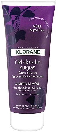 Klorane Gel Doccia Emolliente Mistero di More 200 ml