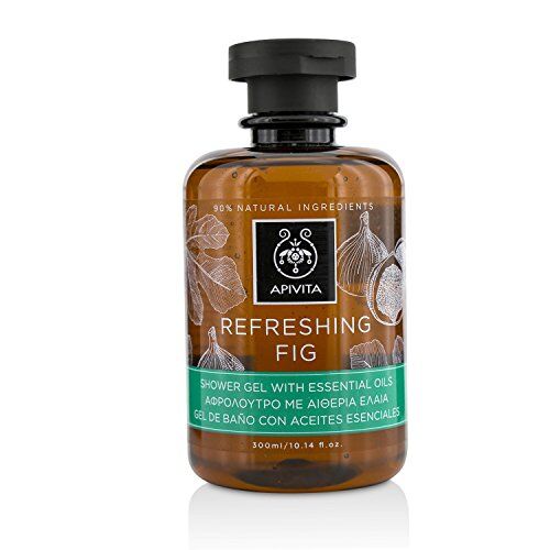 Apivita Refreshing Fig Shower Gel with Essential Oils 300ml